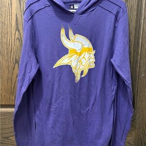 NFL Team Vikings Apparel Purple Hoodie
